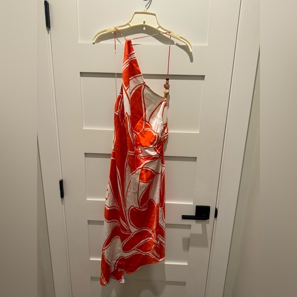 SIR the Label Ramona Asymmetrical Bias Dress - Mariposa Lily SZ 2 US 6 New - Picture 13 of 16